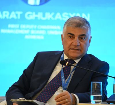 Արարատ Ղուկասյան, Յունիբանկ, Նախագահի առաջին տեղակալ